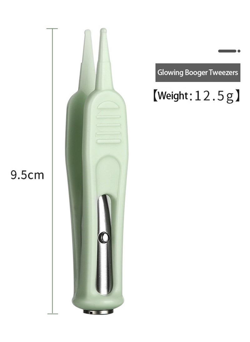 Rock Pow Children special light-emitting ear spoon set ear digging artifact with light visual tool baby safety tweezers soft head  - Image 3