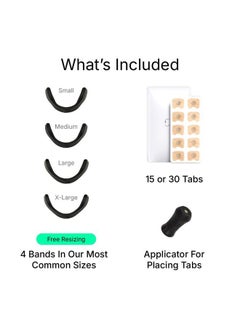 intake Intake Breathing Nasal Strip Starter Kit (15 Count, Black) - Boost Oxygen Intake, Reduce Snoring, Improve Sleep Quality - Sweat Resistant, Skin Safe Nasal Strips - Extra Strength Snoring Solution  - Image 2