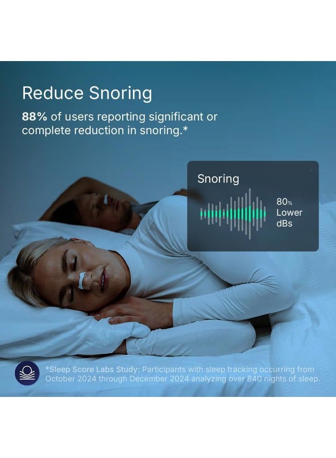 intake Intake Breathing Nasal Strip Starter Kit (15 Count, Black) - Boost Oxygen Intake, Reduce Snoring, Improve Sleep Quality - Sweat Resistant, Skin Safe Nasal Strips - Extra Strength Snoring Solution  - Image 5