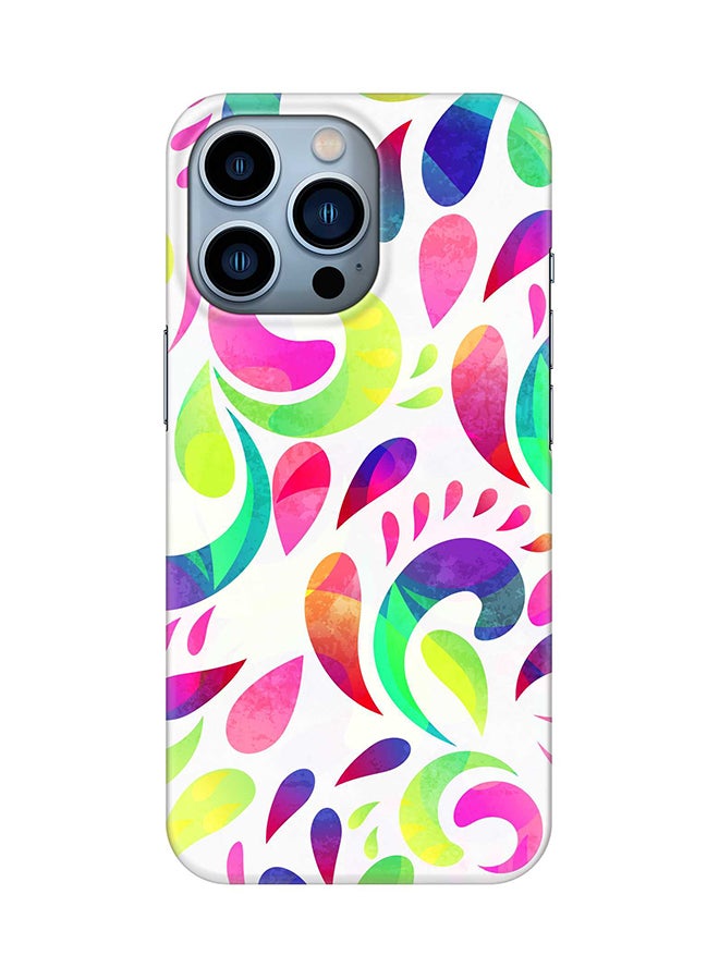 Stylizedd Case for Apple iPhone 14 Pro Slim Snap Classic Series Mobile Cover Hard PC Shield Matte Finish Print - Floral Blast