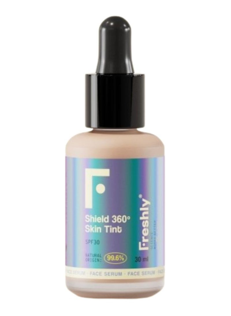 فريشلي شيلد 360º سكين تينت SPF30 لون وحماية من الشمس خفيف 30 مل - Image 1