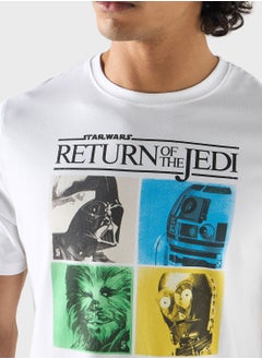 Star Wars Return Of The Jedi Print T-Shirt - pzsku/Z4CFDF35F20BE792A87A9Z/45/_/1718900621/f4aeac69-9910-4d6a-9a52-ad66277d8117