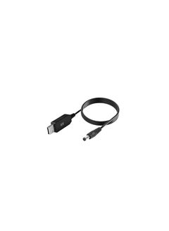 Generic USB DC 5V to 12V Step Up Power Cable Power Supply USB Cable with DC Jack 5.5 x 2.1mm for Fan Led Light Router Speakers  - Image 1