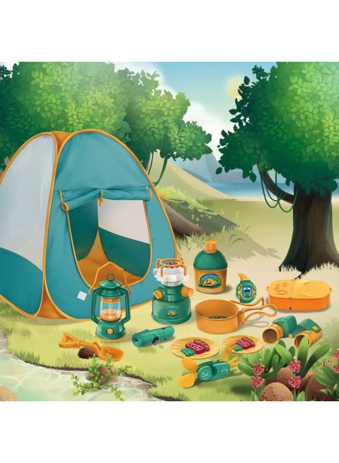 KOALA DIARY Children's Tent Play Home Camping Exploration Toy Outdoor Expansion Curiosity Parent-child Interactive Game - Image 3
