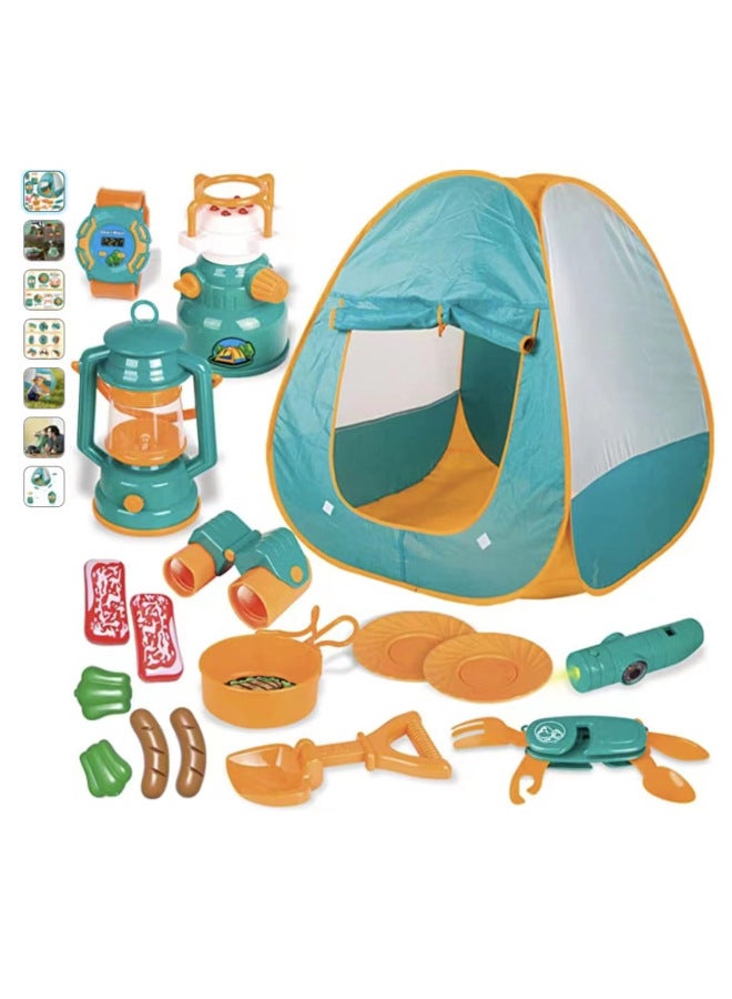 KOALA DIARY Children's Tent Play Home Camping Exploration Toy Outdoor Expansion Curiosity Parent-child Interactive Game - Image 5