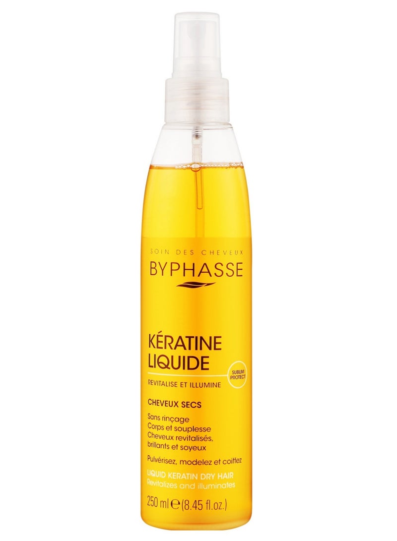 Liquid Keratin Spray Revitalize And Illuminate Dry & Dull Hair 250 ML