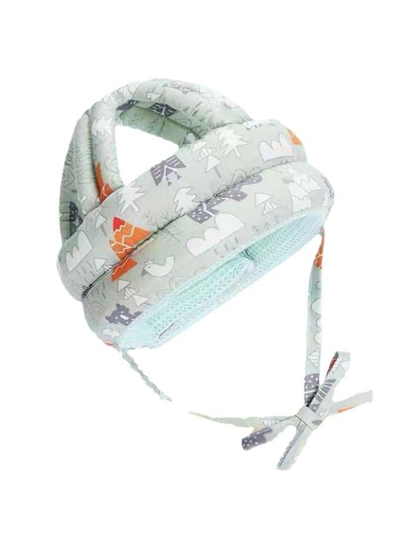 Children head pillow anti-fall head protection pad learning to walk thickened Baby toddler protective head hat  - Image 1