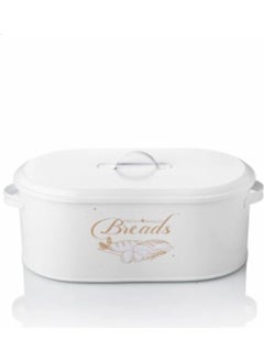 White Large Size Patterned Metal Decorative Bread Storage Box with Lid - pzsku/Z4CFE4543550BB949AA2EZ/45/_/1725722808/43838e0b-540e-4406-8388-367f990fc8d6