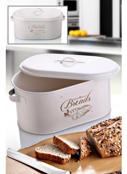 White Large Size Patterned Metal Decorative Bread Storage Box with Lid - pzsku/Z4CFE4543550BB949AA2EZ/45/_/1725723220/134b41f1-46d4-4648-b3ef-fce9f6da4775