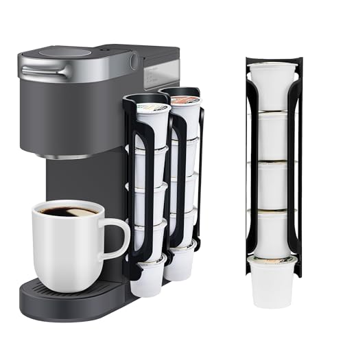 kedofa K Cup Holder for Keurig: Coffee Pod Holder for Counter Small Space - Kcup holders for Wall Mount (2, Black) - Image 1