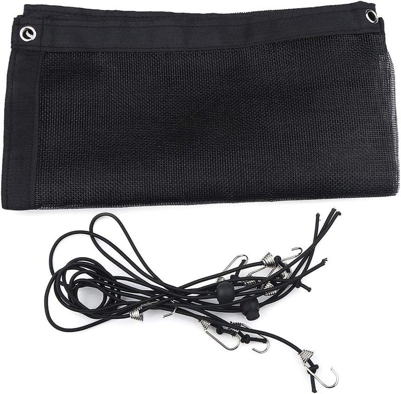 AYNEFY Secure Travel Pet Car Barrier, Stretchable Elastic Safety Sedans Pet Restraint Car Backseat Divider Mesh Barricade for Vehicle Pickup SUV Travel Keeping Pet - Image 5