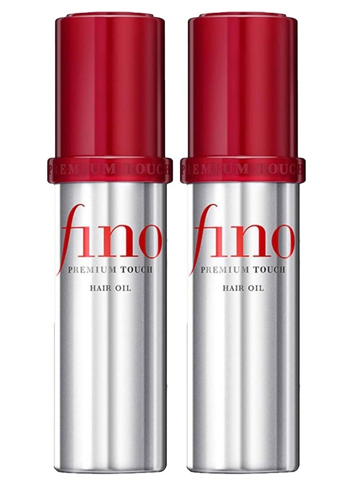 Fino 2-Piece Shiseido Fino Premium Touch Penetration Essence Hair Oil 70*2ml - Image 2