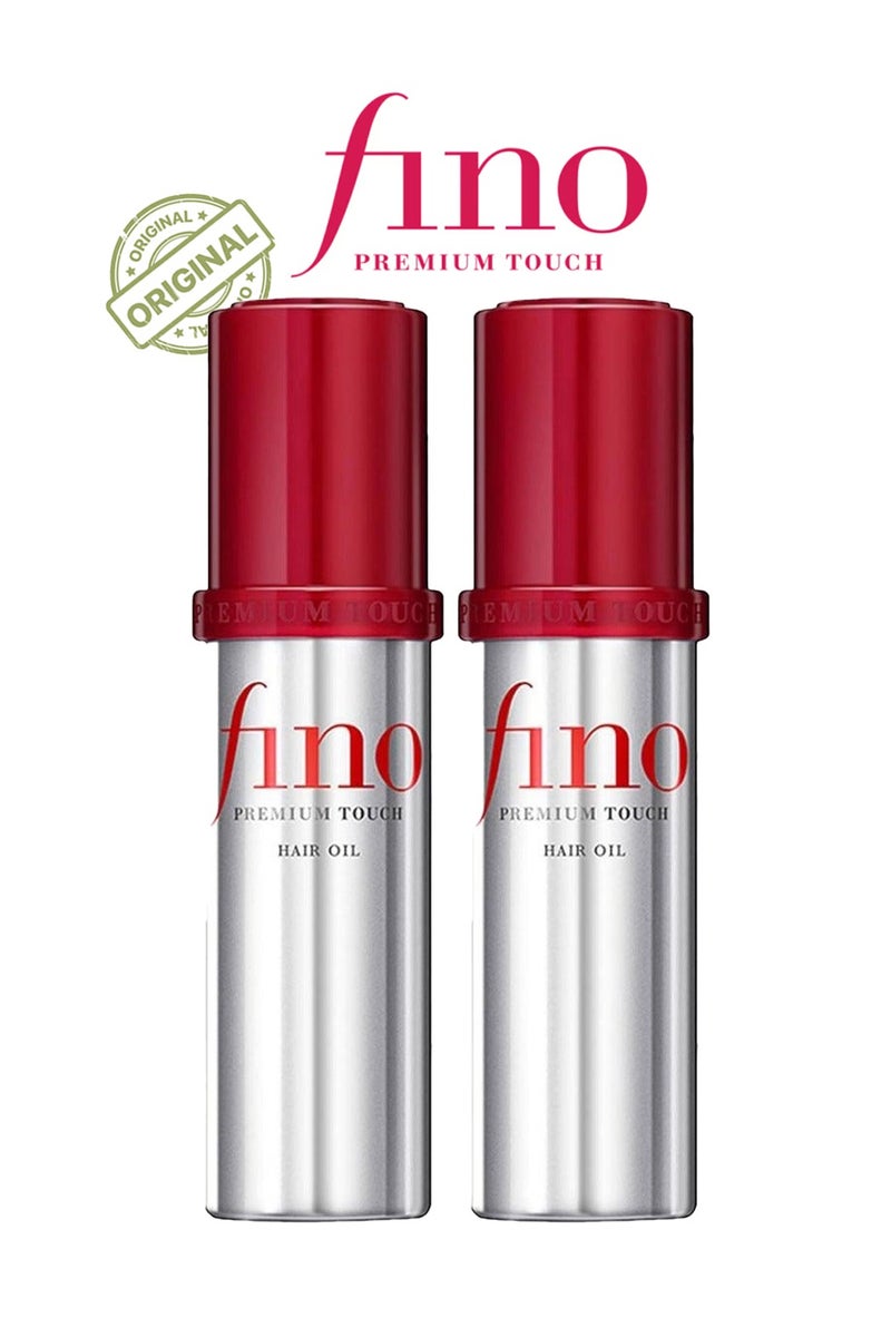 Fino 2-Piece Shiseido Fino Premium Touch Penetration Essence Hair Oil 70*2ml - Image 1