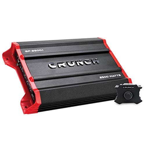 Crunch Ground Pounder GP-2500.1 2500 Watt Monoblock Amplifier - Image 1