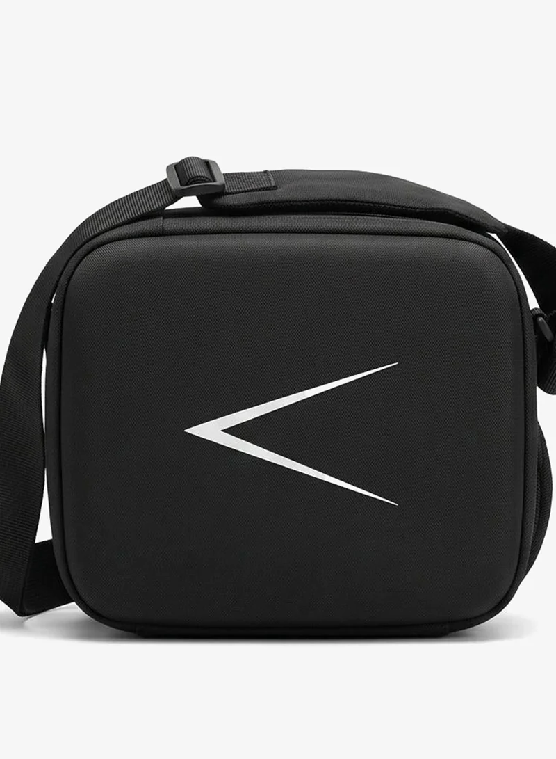 Redtag Men Black Hardcase Sling Bag