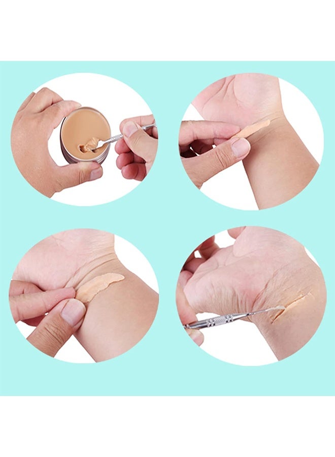 30 غرام شمع الندوب، مكياج تأثيرات خاصة للندوب، شمع جلد أنف مزيف لكوسبلاي، شمع تشكيل ندوب مزيفة لندوب/جروح واقعية، فاتح (1 صندوق) - Image 2