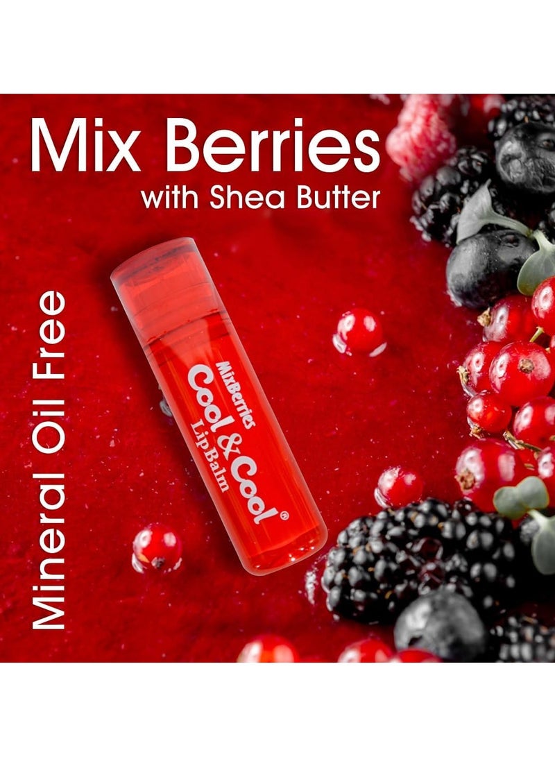 Cool & Cool Balm 4.60g Intense Nutrition Mixed Berries With Shea Butter - Image 5
