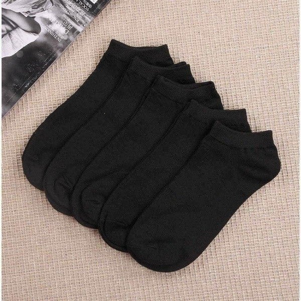By Sweet FSM 12 Pairs Men--Women Combed Cotton Sneakers Invisible Booties Socks  - Image 3