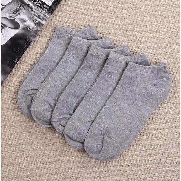 By Sweet FSM 12 Pairs Men--Women Combed Cotton Sneakers Invisible Booties Socks  - Image 1