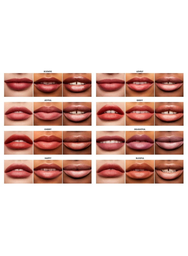 إلف e.l.f. Hydrating Core Lip Shine - بلسم شفاه يمنح لمسة لونية شفافة ولمعاناً ناعماً، غني بفيتامين E المرطب، نباتي ولم يُختبر على الحيوانات - درجة "Lovely" (2.8 غرام) - Image 4