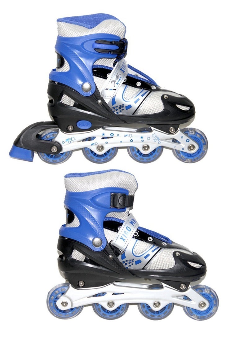 Loquat 4-Wheel LED Fully Flash Patinag Roller Skates Shoes - Image 2