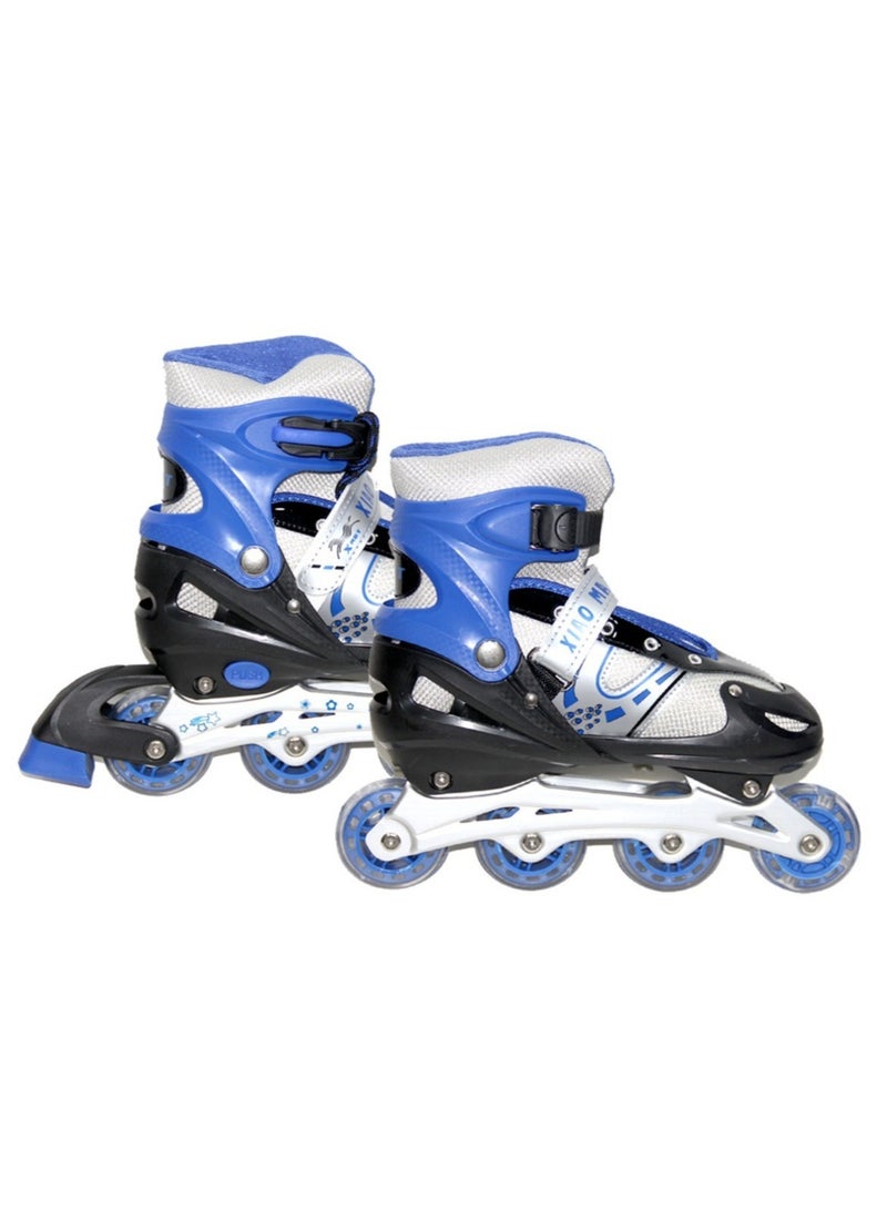 Loquat 4-Wheel LED Fully Flash Patinag Roller Skates Shoes - Image 1