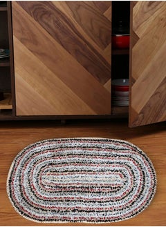 Status Contract Splash Oval Shape Doormat for Home/Office/Indoor/Outdoor, 38 X 58 Cm  - Image 1