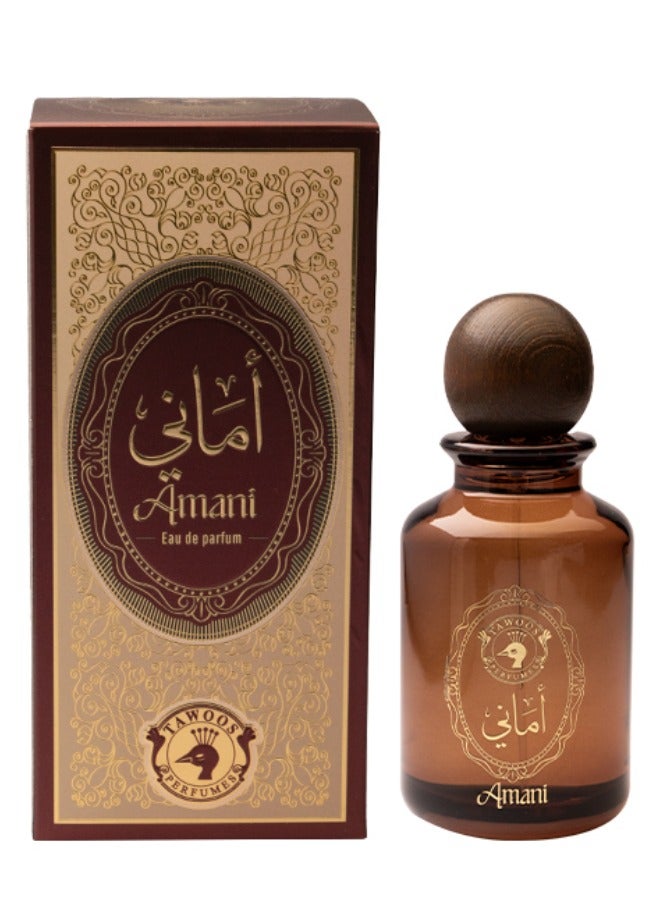 TAWOOS أماني للرجال والنساء عطر 100 مل - Image 2