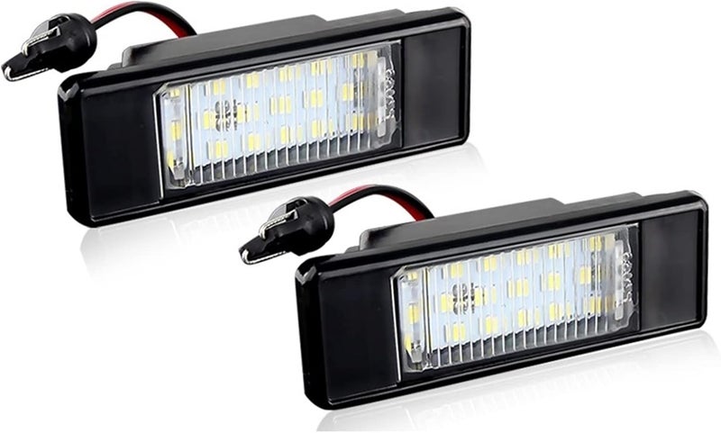 QASULER 2Pcs LED License Plate Light - Image 1