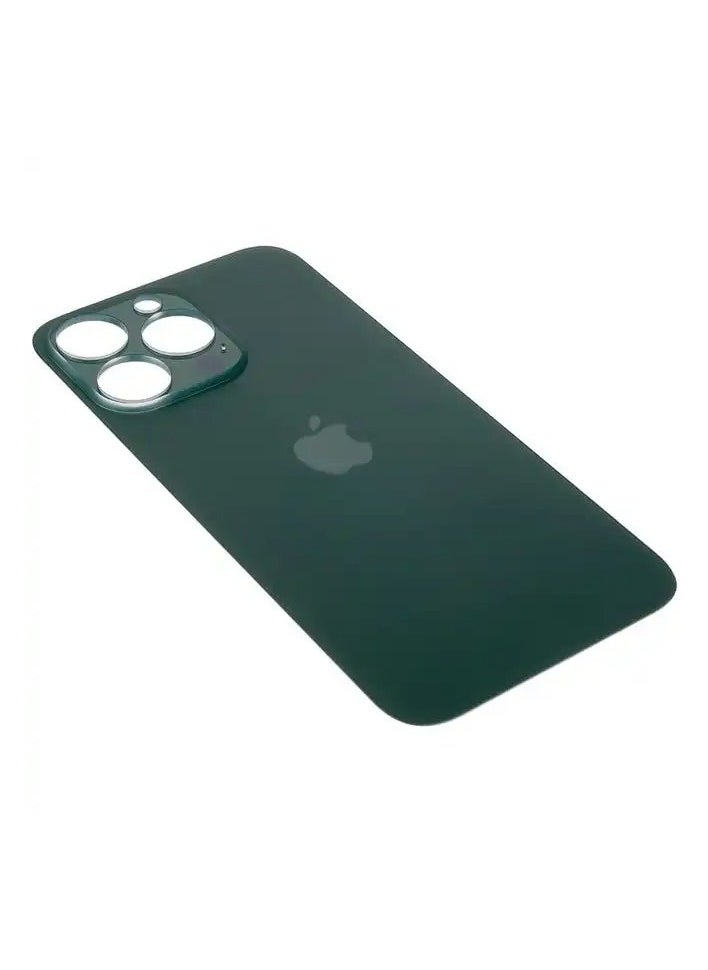 ماركة غير محددة غطاء بطارية خلفي زجاجي لهاتف Apple iPhone 13 Pro زجاج خلفي أخضر  - Image 3