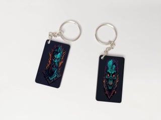 OUTFITQUE Premium Pack of 2 Anime375 Printed Long Keychain For Bike Scooty Car MDF Keyholder - pzsku/Z4CFF7B0EC24AE569F532Z/45/1748244144/0b1feda9-4577-4611-ae6e-5057a5c2707c