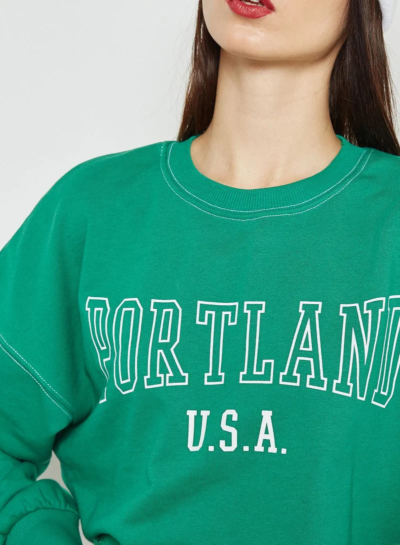 NEW LOOK Slogan Sweatshirt