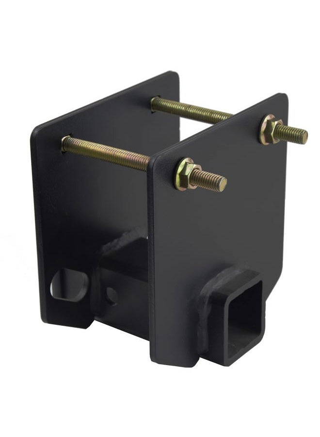 TOPTOW 63803 RV Bumper Hitch Receiver 2 inch Adapter Receiver Openning 3500 LBS Capacity Fits for 4 inch X 4 inch Square RV Rear Bumpers - Image 5