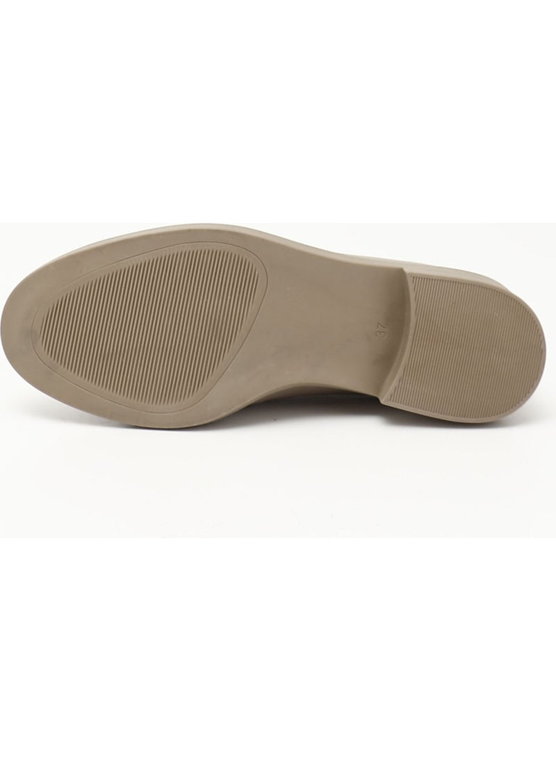 Gönderi(r) Post(R) Gön Genuine Leather Round Toe Loafer Buckled Women's Casual Shoes 24272  - Image 5