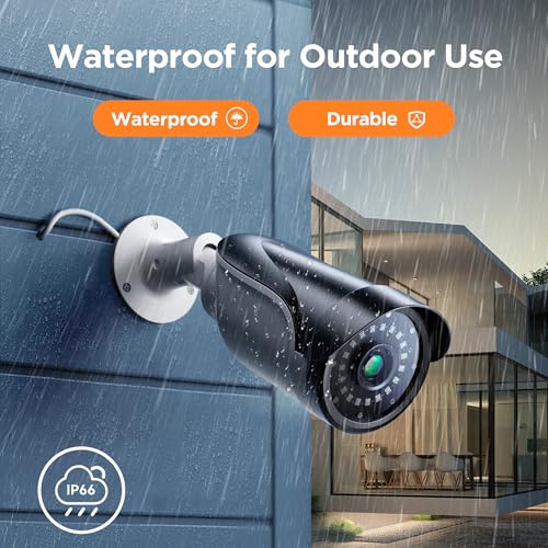 TIGERSECU 1080P Long Range Bullet Security Camera for DVR, Weatheproof for Indoor/Outdoor Use, Hybrid 4-in-1 OSD Switch for TVI/CVI/AHD/CVBS DVRs (Power Supply and Coaxial Cable Sold Separately) - Image 3