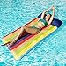FindUWill Pool Floats Raft 72 X 37 Extra Large FabricCovered Pool Floats for Adults Inflatable Oversized Pool Raft with Headrest UltraComfort Floating Mat FloatiesXL Colorful Stripes - Image 4