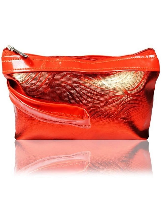 Adbeni Stylish Red Pouch | Versatile Storage Solution for Travel & Everyday Use - Image 2