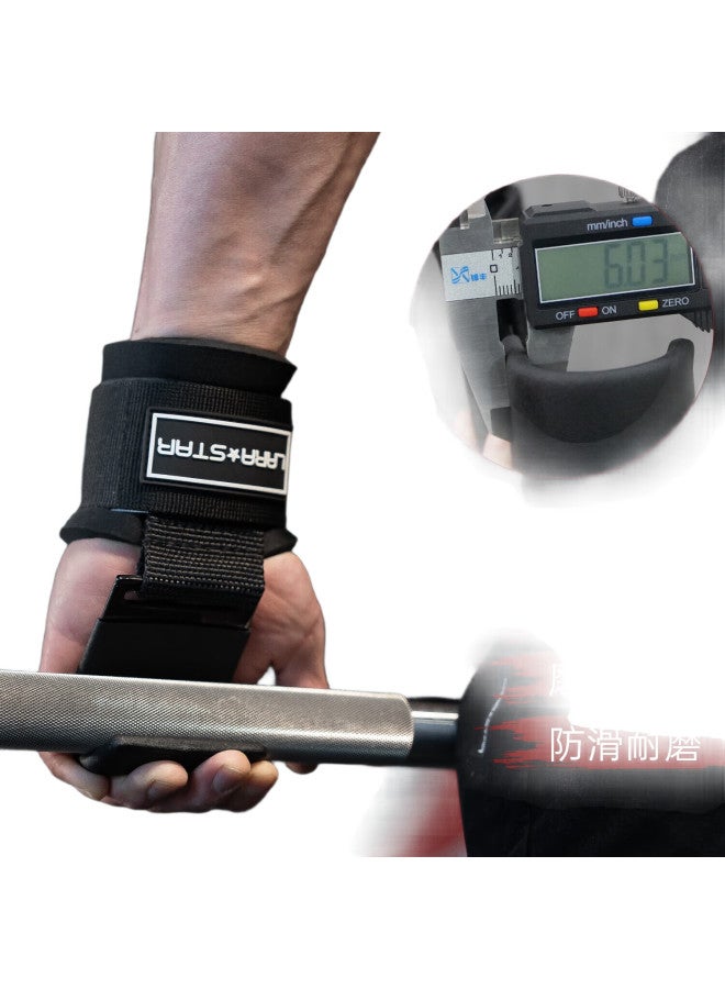 LAURASTAR Laura Star Pull-Up Assist Hook Wrist Support Hook Anti-Slip Iron Hook Single Bar Assistant With Lumbar Traction Sling - Image 3