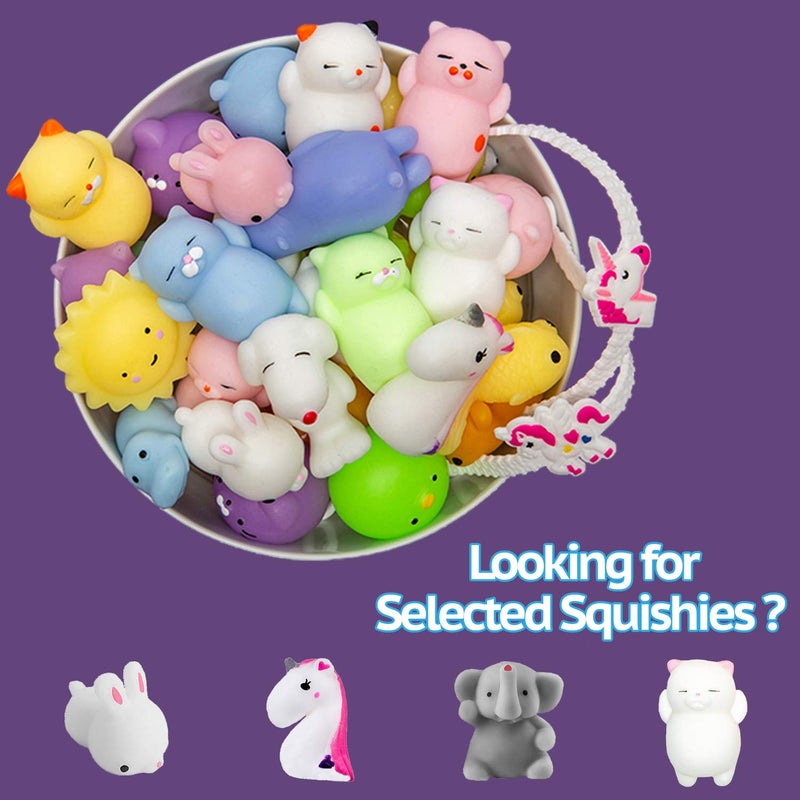 BYDOOO BD Easter Basket Stuffers â€“ 3 Pre-Filled Easter Egg Fillers, Mochi Squishies 16pcs, Classroom Prizes & Unicorn Party Favors, Claw Machine Toys - Image 2