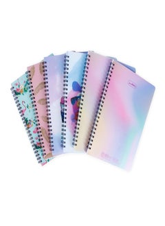 ROCO Notebook Arabic - 6PCS 80 Sheets-Polymorphic 