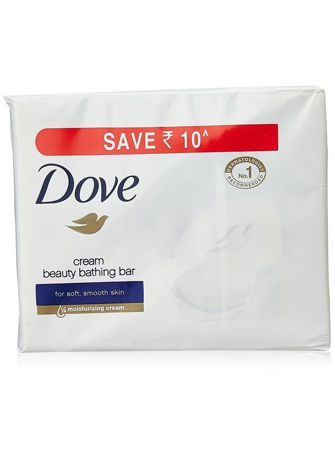 Dove Cream Beauty Bathing Bar, 100G (PACK 3) - Image 1