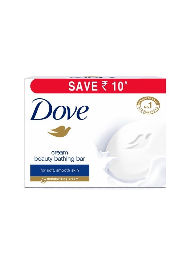 Dove Cream Beauty Bathing Bar, 100G (PACK 3) - Image 3