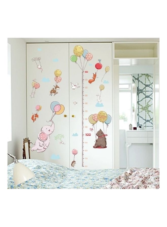 NIBEMINENT Cartoon Balloon Animal Wall Sticker Multicolour 60x90centimeter - Image 1