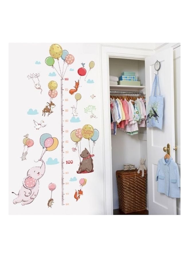 NIBEMINENT Cartoon Balloon Animal Wall Sticker Multicolour 60x90centimeter - Image 2