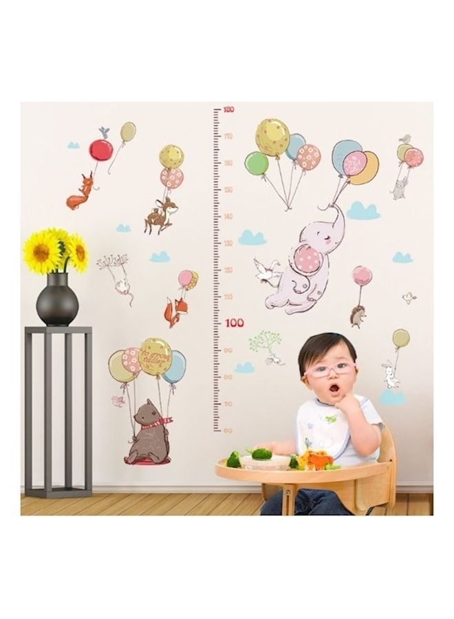 NIBEMINENT Cartoon Balloon Animal Wall Sticker Multicolour 60x90centimeter - Image 3