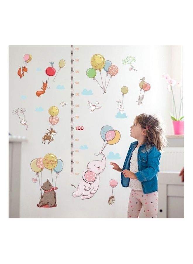 NIBEMINENT Cartoon Balloon Animal Wall Sticker Multicolour 60x90centimeter - Image 4