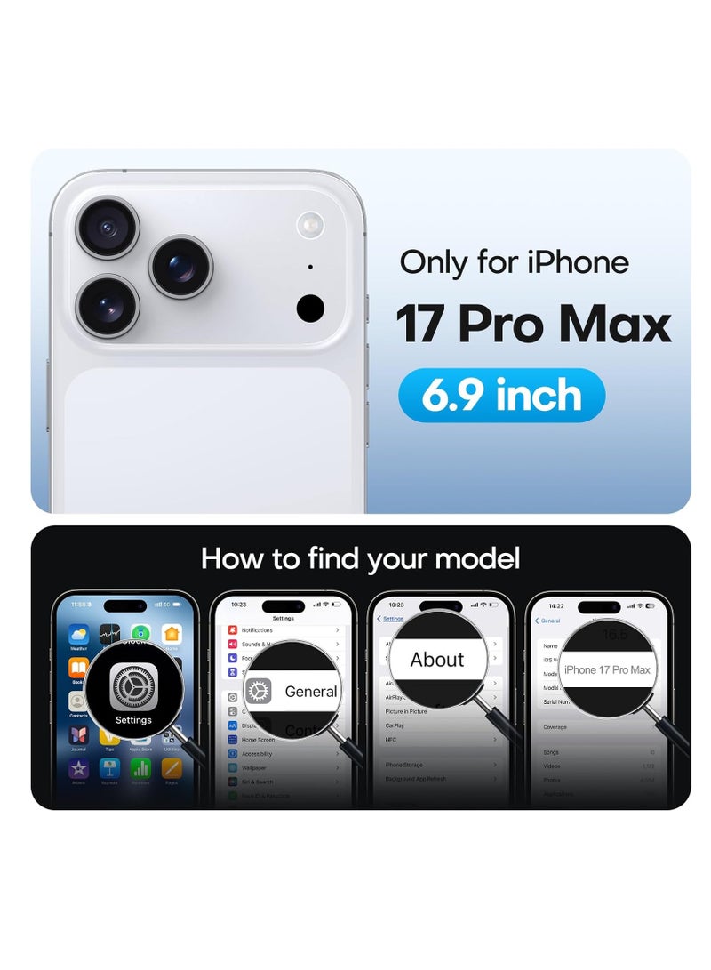 iPhone 17 Pro Max Case Liquid Silicone Silky Soft Touch Cover iPhone 17 Pro Max Full-Body Protection Anti-Scratch Shockproof Phone Case For iPhone 17 Pro Max 6.9-Inch - Image 2