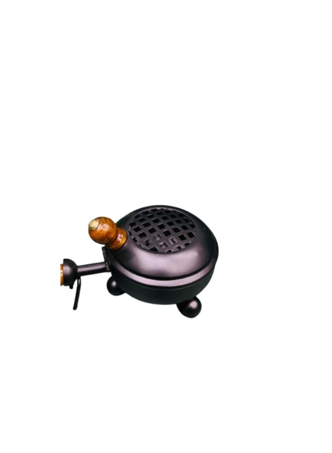Iron Finish Bakhoor Burner, Madkhan Incense Burner for Home Décor - Image 4