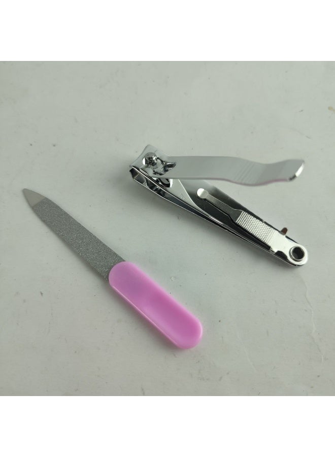قصافة اظافر مصنوعة من الستانليس ستيل مع مبرد للأظافر - Image 3