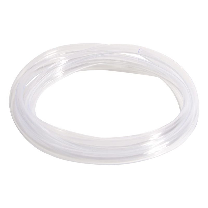 أنبوب فينيل PVC خفيف الوزن من QuQuyi 5 مم ID × 7 مم OD أنبوب بلاستيكي شفاف مرن خط أنابيب مقاوم للزيت متعدد الاستخدامات خرطوم فينيل خالي من BPA 164 قدم